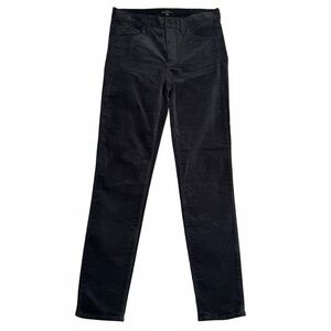 J.Crew Mercantile Corduroy Pants Slim Straight Charcoal Women’s Size 26